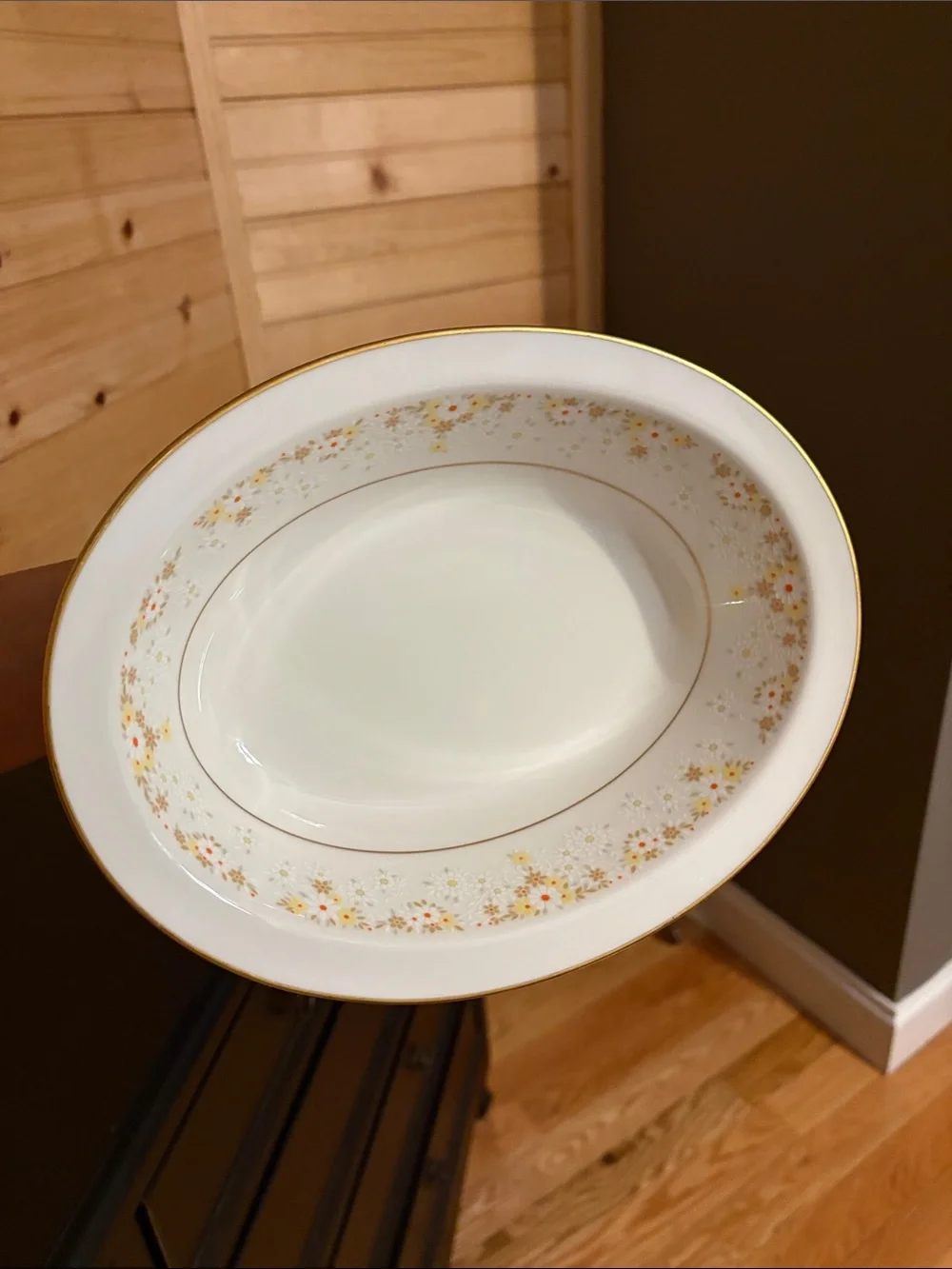 Vintage Noritake Ivory China 7025 France 10 inch Oval Vegetable Bowls